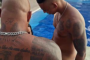 Hot Mulata Calls Us Shower Fuck!