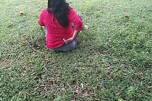 Jungle Hotel Step-Mom Fingered Then Pounded Hard In Pussy By Stepson Outdoor