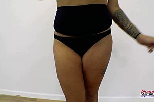 Curvy Exotic Brunette Vanya Deepthroats Cock. Swallows Cum After Rimjob.