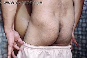 stepmom sneaks into bathroom for rough steplad pounding on wet pussy