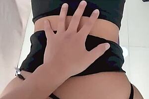 Poli's Juicy Nalgona Ass Gets Cum-Drenched in CDMX Amateur Photoshoot Clip