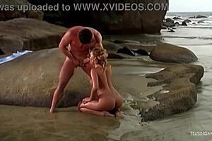 Wow, tight brunette MILF asshole hammered in hard anal!