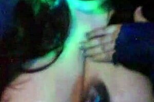 She tries handling that large toy carefully