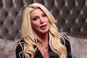 Brittany Andrews Fingers Juicy Pussy In Cozy Lingerie