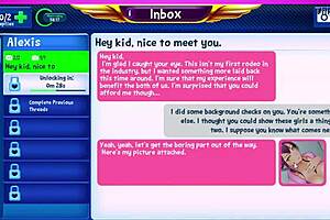 Secretary milf plays naughty games at new office