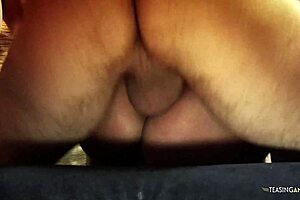 The blonde milf she's bisexual loves anal in this arousing threesome wait what?