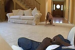 hot snow bunny haley scott gets her slutty holes double stuffed by massive black cocks in wild interracial action