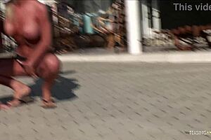 i join outdoor anal orgy with brunette milf loving dp before facial finish