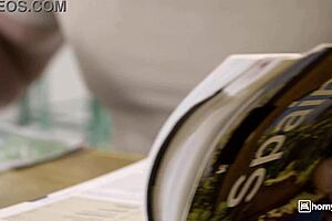 two busty real estate milfs seal deal with client doggystyle orgasm