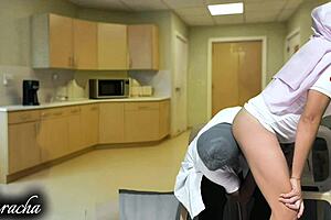 doctor nurse break sparks dirty talk assplay cunni big pussy fun!