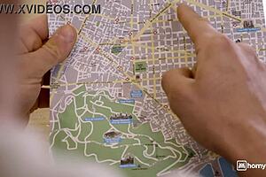 two busty real estate milfs seal deal with client doggystyle orgasm