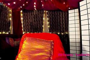 brittany andrews straps on for dominant solo pounding!