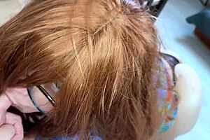 A Stepmom's Big Ass Mesmerized by Stepson's Anal Pounding