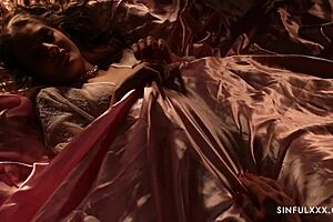 maid sneaks away for steamy lesbian fingering and licks in part ii