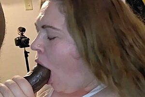 wanna see this curvy bbw slut deepthroat bbc then take facial at work?