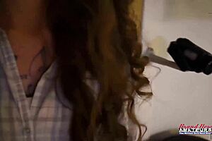 Busty Redhead Milf Cassie Sloppy Deepthroats Then Doggystyle Pounded