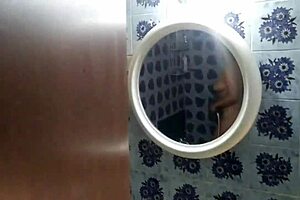 Sis, why you spreading fat ass in shower for hidden cam spy?