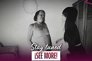 Fitness trainer hired for stepgranny turns into wild outdoor lesbian strapon fuck.