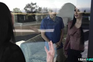 Watch Big Tits Latina Milf Sheena Ryder Doggy Fucked By Neighbor While Hubby Watches