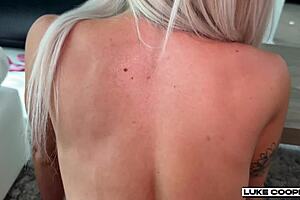 home alone with my big tits blonde stepmom luke cooper bends me over