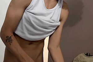 my stepsis loves swallowing my cum on her big cock ride