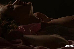 maid sneaks away for steamy lesbian fingering and licks in part ii