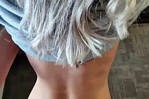 beautiful girl takes anal creampie but what happens next?