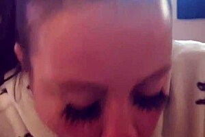 Milf Slut Sucks Nut Straight from Big Cock in Slo Mo POV