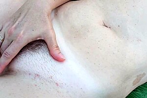 Does sexy mature wife finger her wet pussy hot?