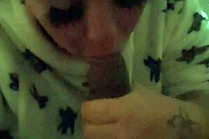 Milf Slut Sucks Nut Straight from Big Cock in Slo Mo POV