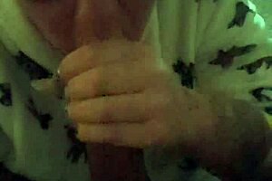 Milf Slut Sucks Nut Straight from Big Cock in Slo Mo POV