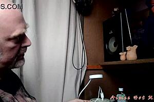 Redhead Milf Aimee Delivers Creampie in Fishnets