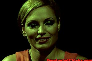 DOMINATED MILF THROATFUCKED ROUGH BY MALEDOM!