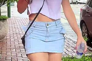 brazilian milf flashes wet tiny top at wild carnival party fuck