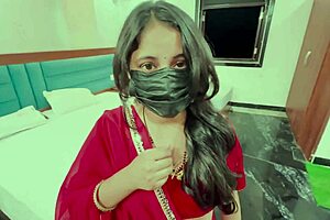 karwa chauth hubby drills wife's wet pussy in hot hindi roleplay