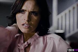 Krissy Lynn Joins Husband's Babysitter Fuck for BBC Threesome Cum!