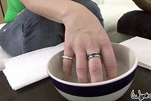 hunk keni styles grabs sara jay's wet pussy lips and pounds her deep in cowgirl till she squirts