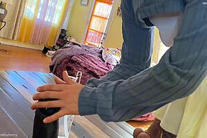 she lost bet on huge dildos now fucks real dick and eats ass