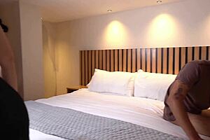 Big Ass Stepmom Shares Bed Fucks Stepson Raw