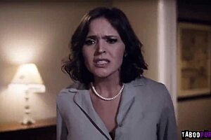 Krissy Lynn Joins Husband's Babysitter Fuck for BBC Threesome Cum!