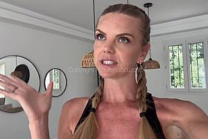 french housewife traps technician for brutal doggystyle pounding by huge cock