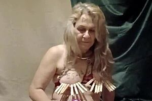 Slave F's Shocking Self-Clamping Belt Torture And Total Submission Exposed!