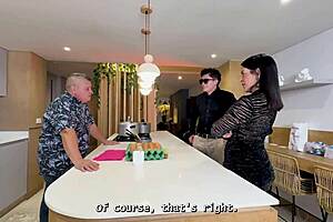 boss gives raise for fucking his fat latina wife hard