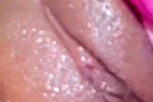 colombiana neighbor with huge tits and big ass teases her wet pussy in homemade vid