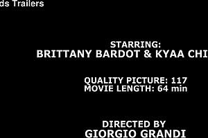 Brittany bardot's skinny ass takes kyaa chimera's dap fisting creampie