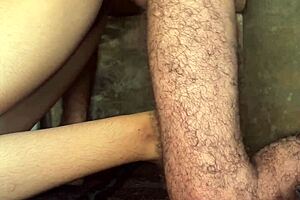 indian blonde gangbanged with cum swaps and face fucks