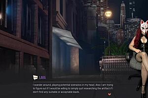 Who's deepthroating Croft in dark alley ep 21?