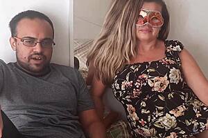 fat bbw milf takes double penetration from hung studs!
