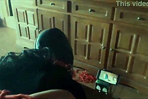 milf gagged hard in bondage screaming orgasm compilations