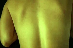 blonde milf neighbor pool sex nearly caught outdoors